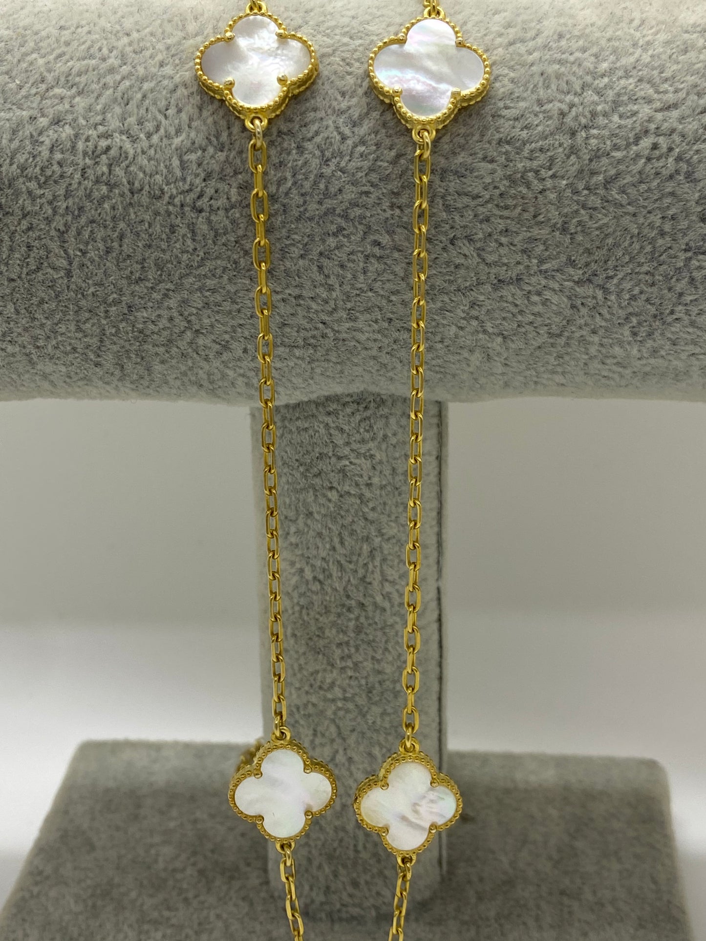 Colier Lucky Charm White
