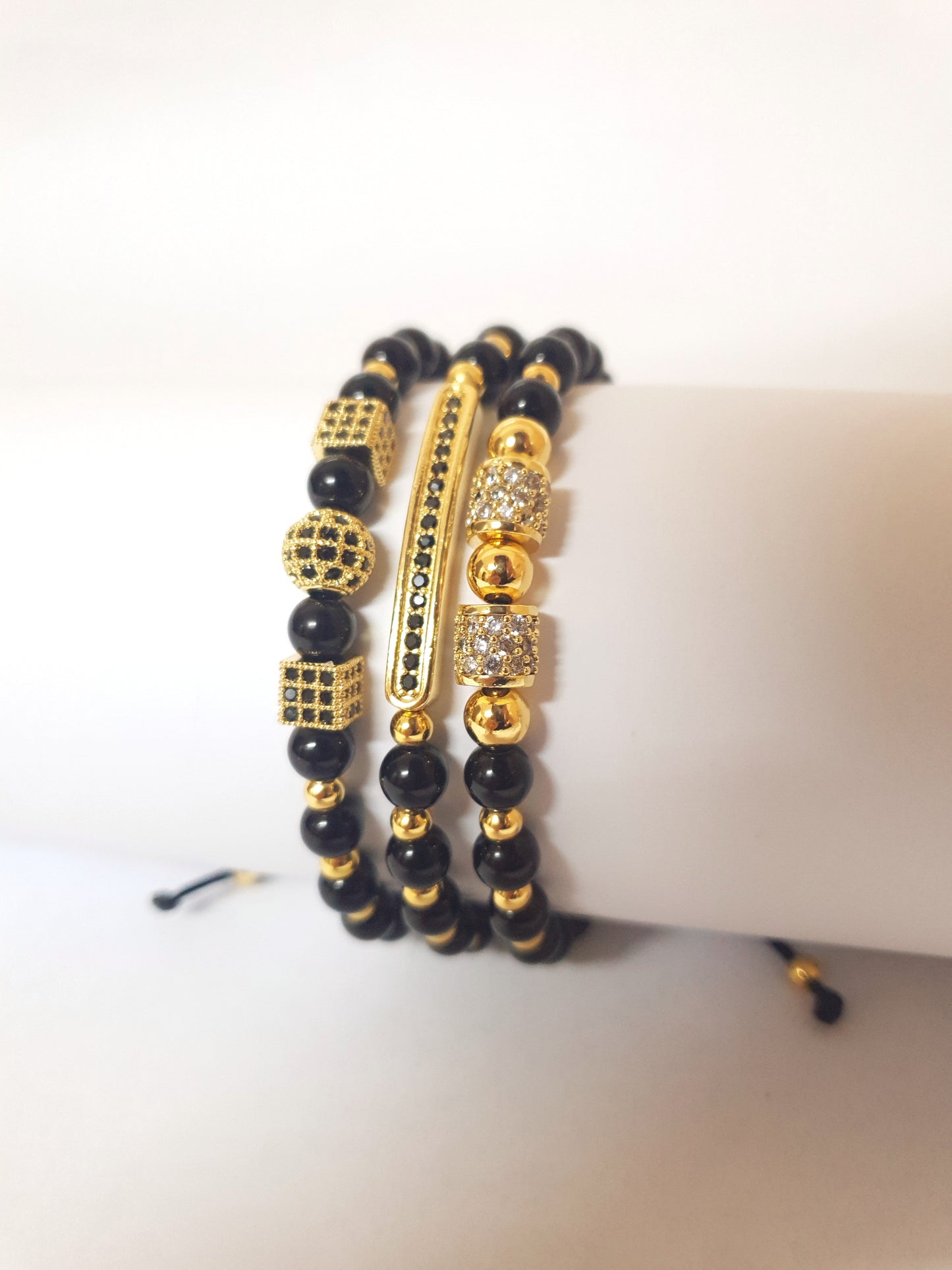 Set Bratari Barbat Zirconium Steel Fusion