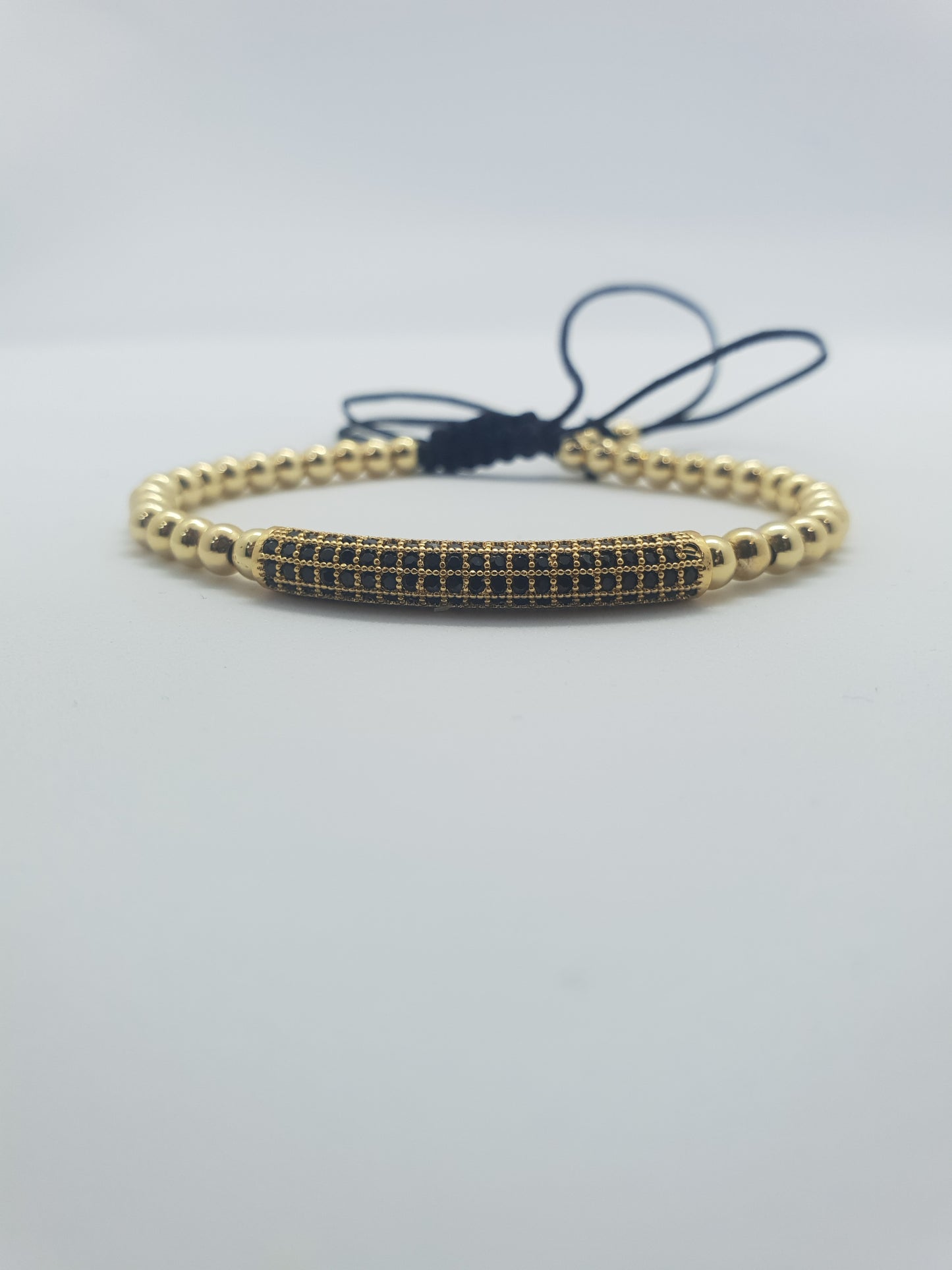Golden Tube Bracelet