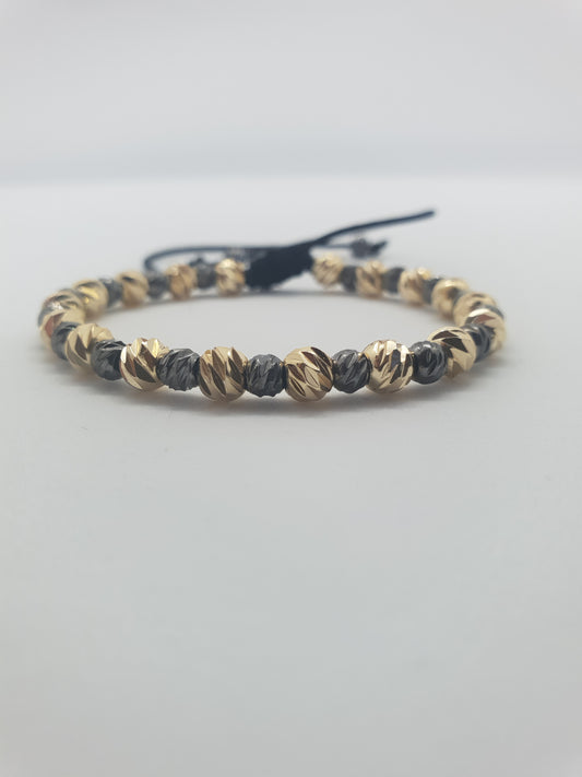 Bratara Golden Glow Grey