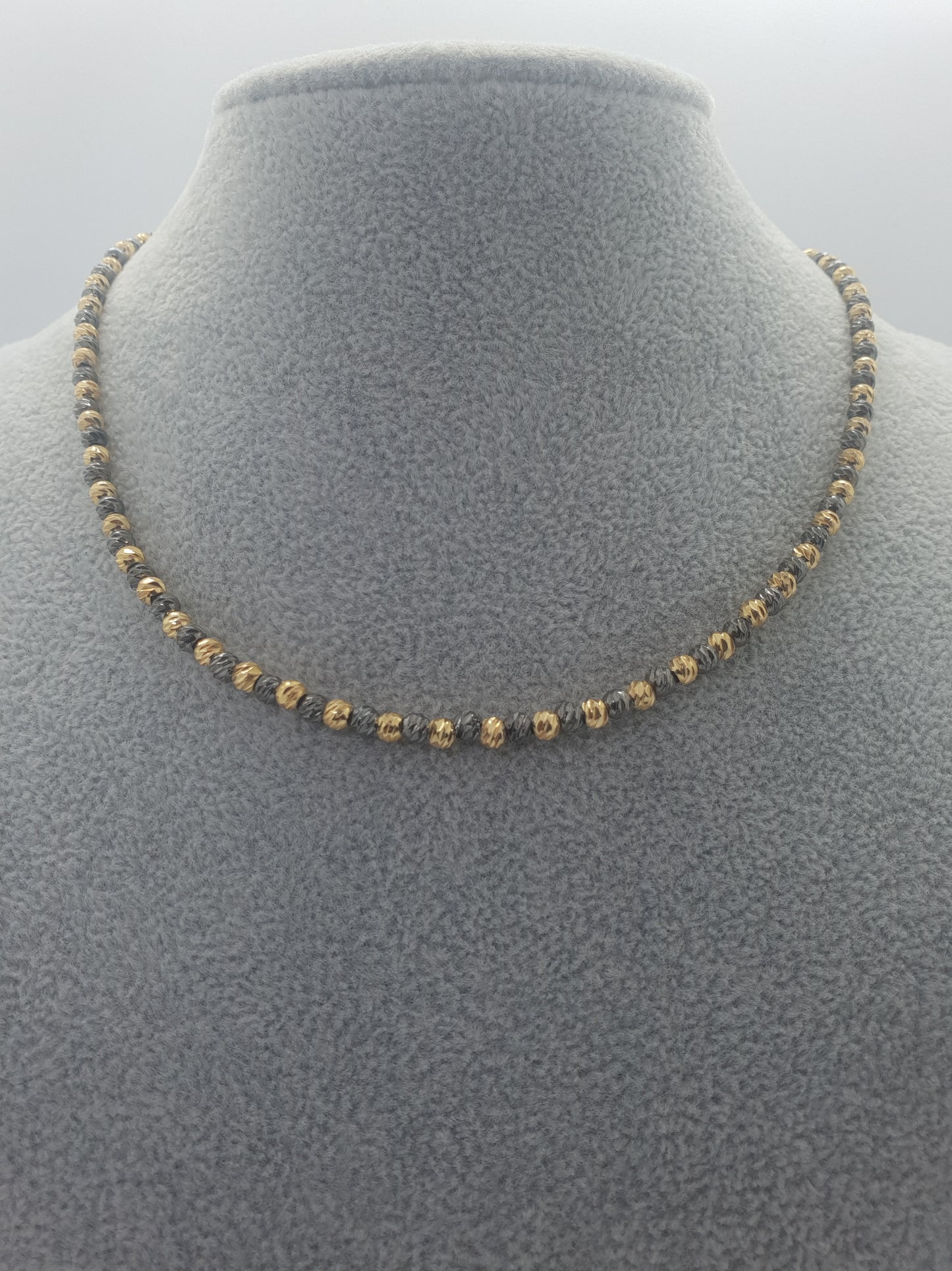 Colier Golden Glow Grey