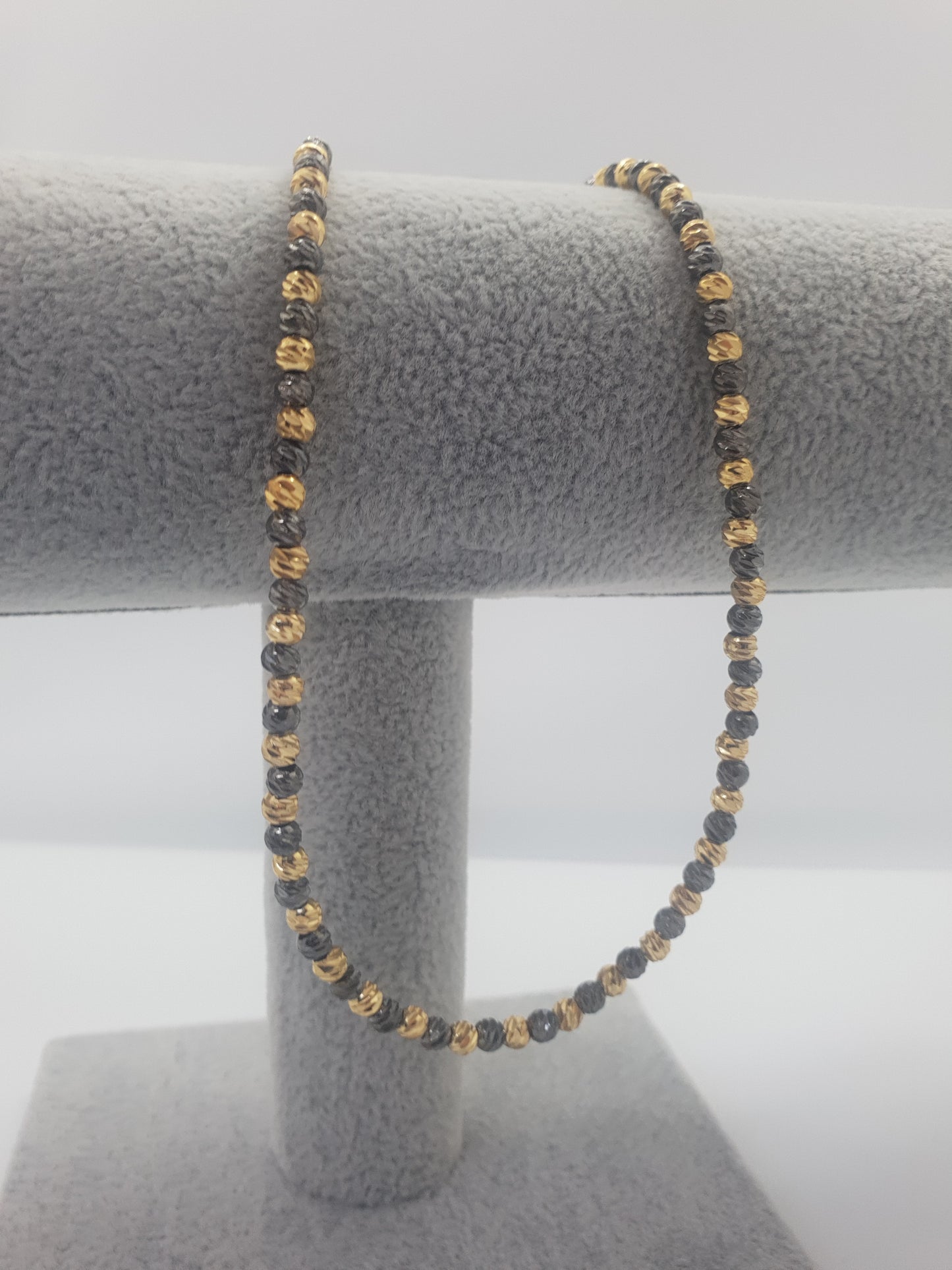 Colier Golden Glow Grey