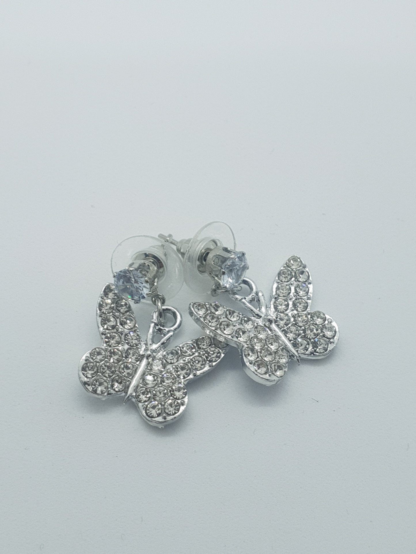 Cercei Silver Butterflies