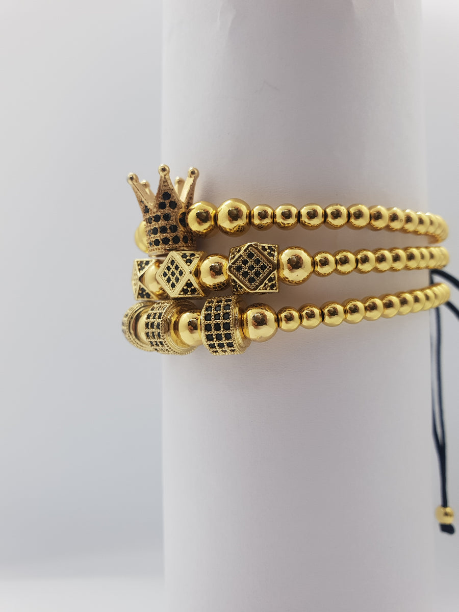 Vedere secundară Noble Gold Set stil Jewelry Sets