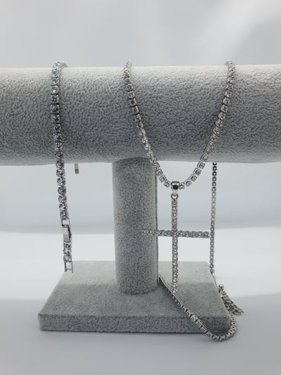 Set Tennis Silver Cross Unisex - 1