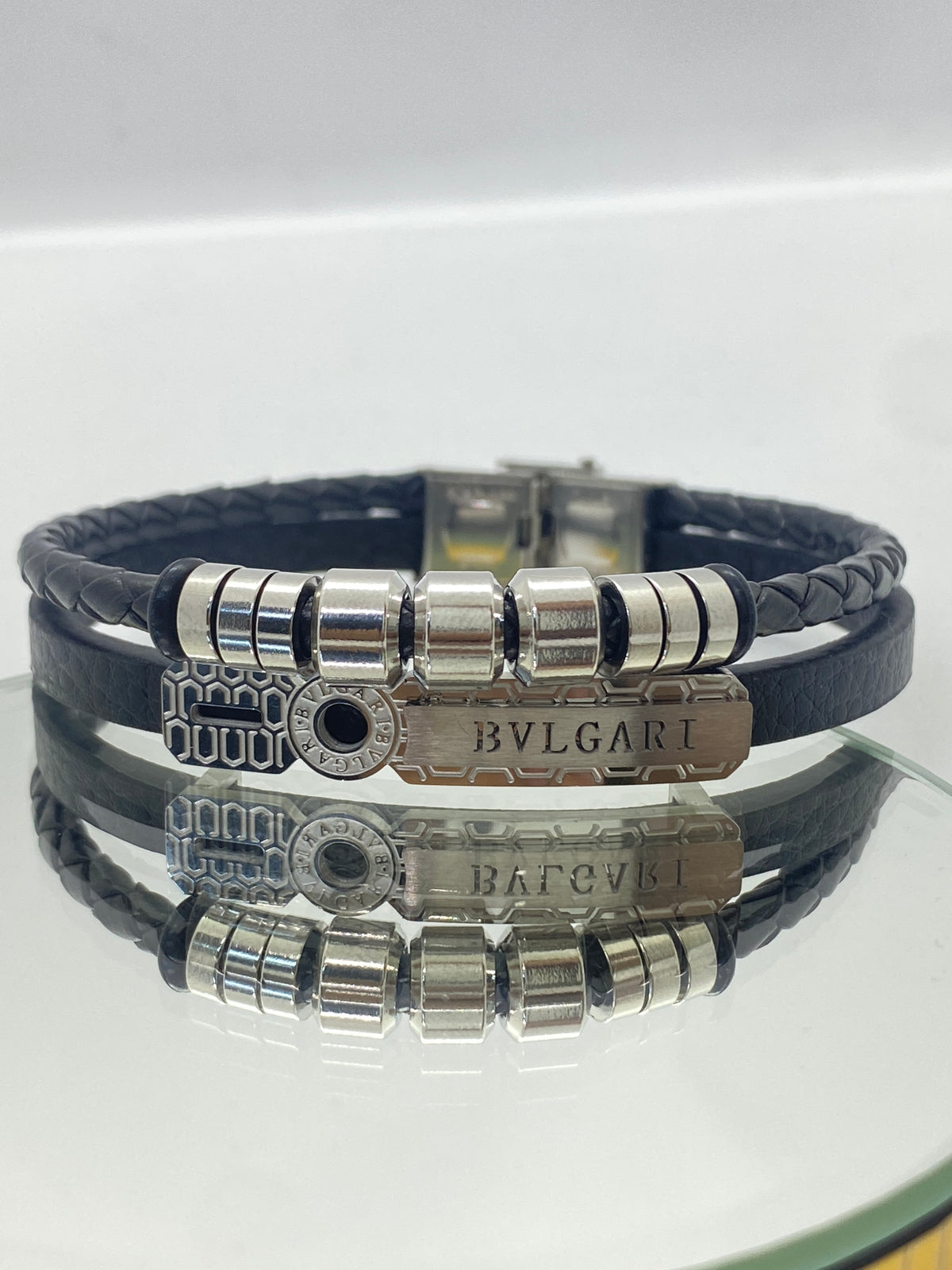 Double Leather Bracelet" din Argint 925 TotalModa