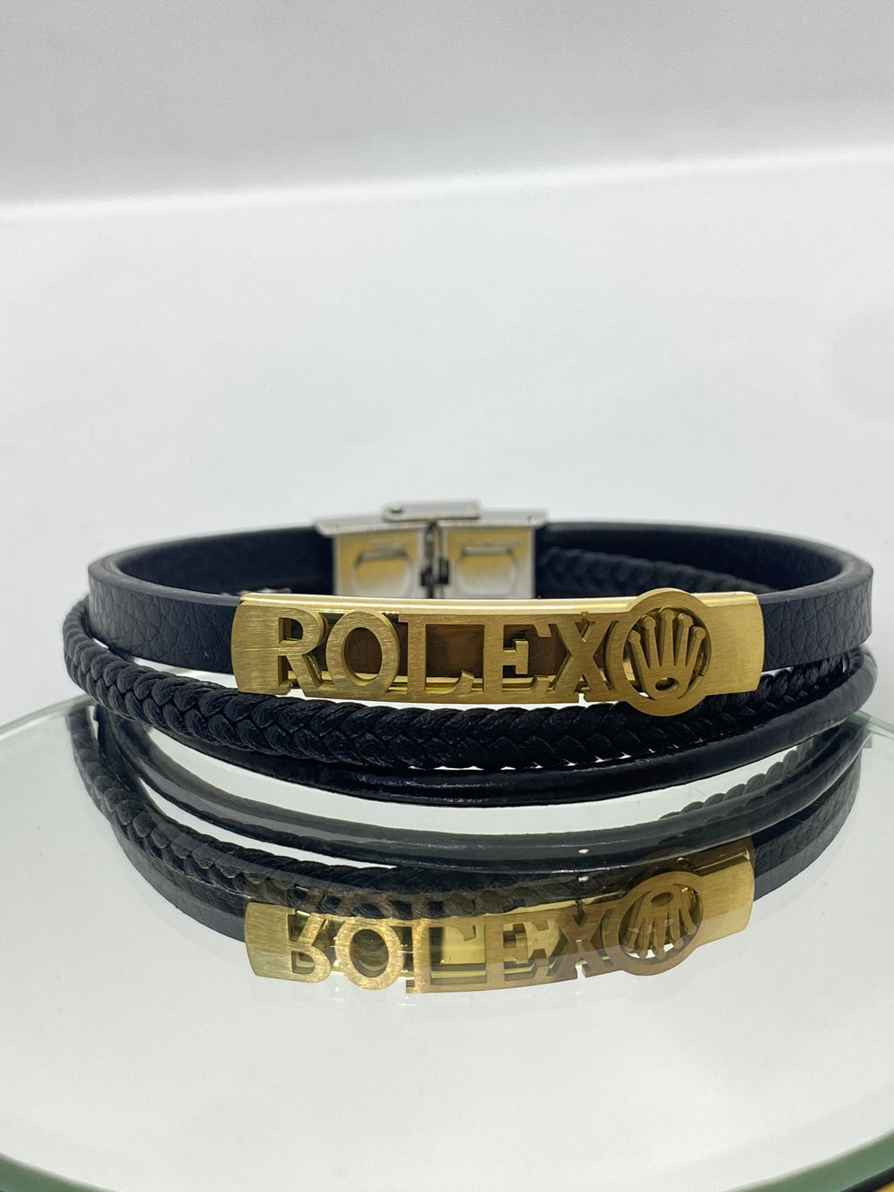 Triple Leather Bracelet - 1