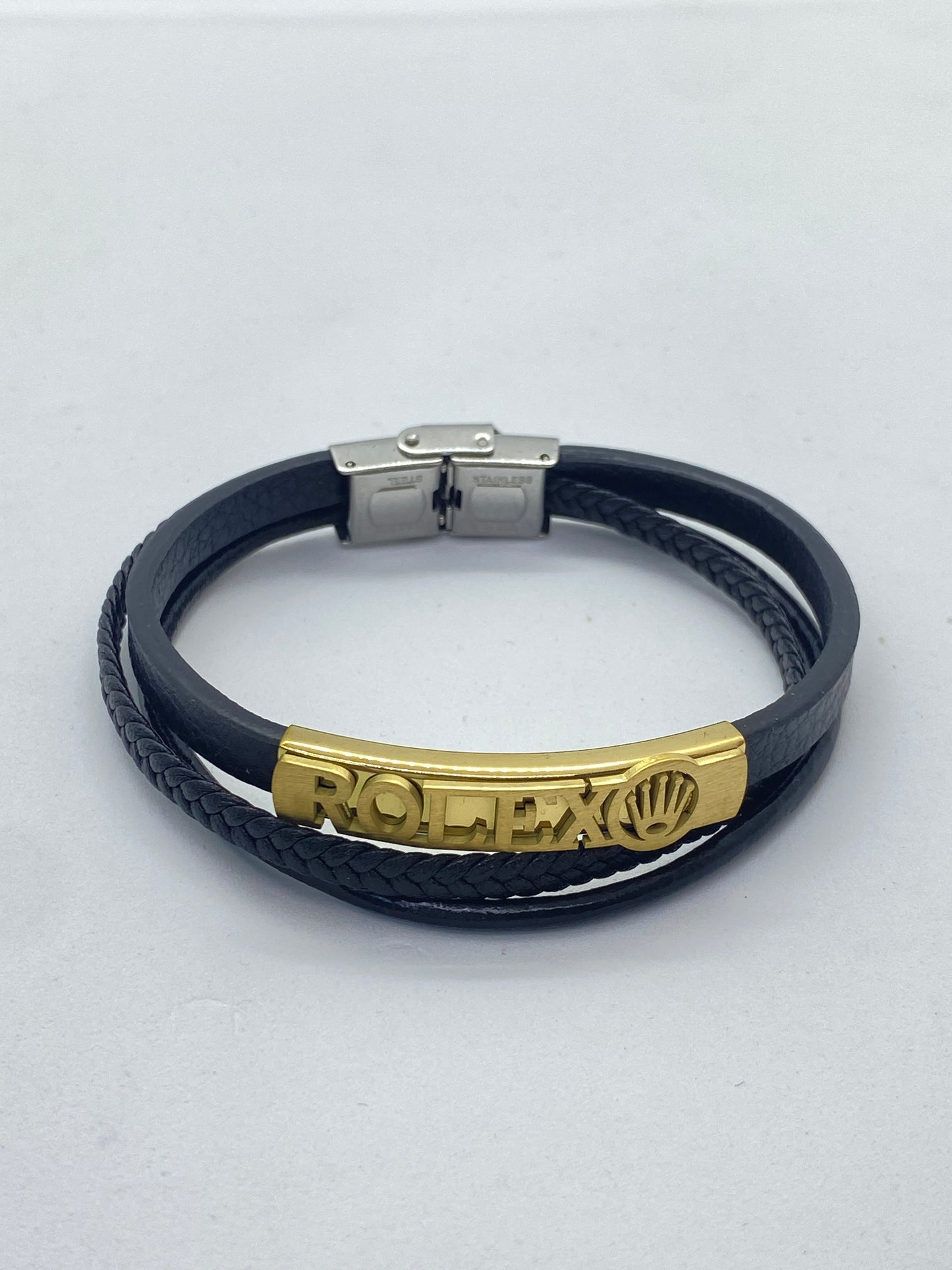 Triple Leather Bracelet