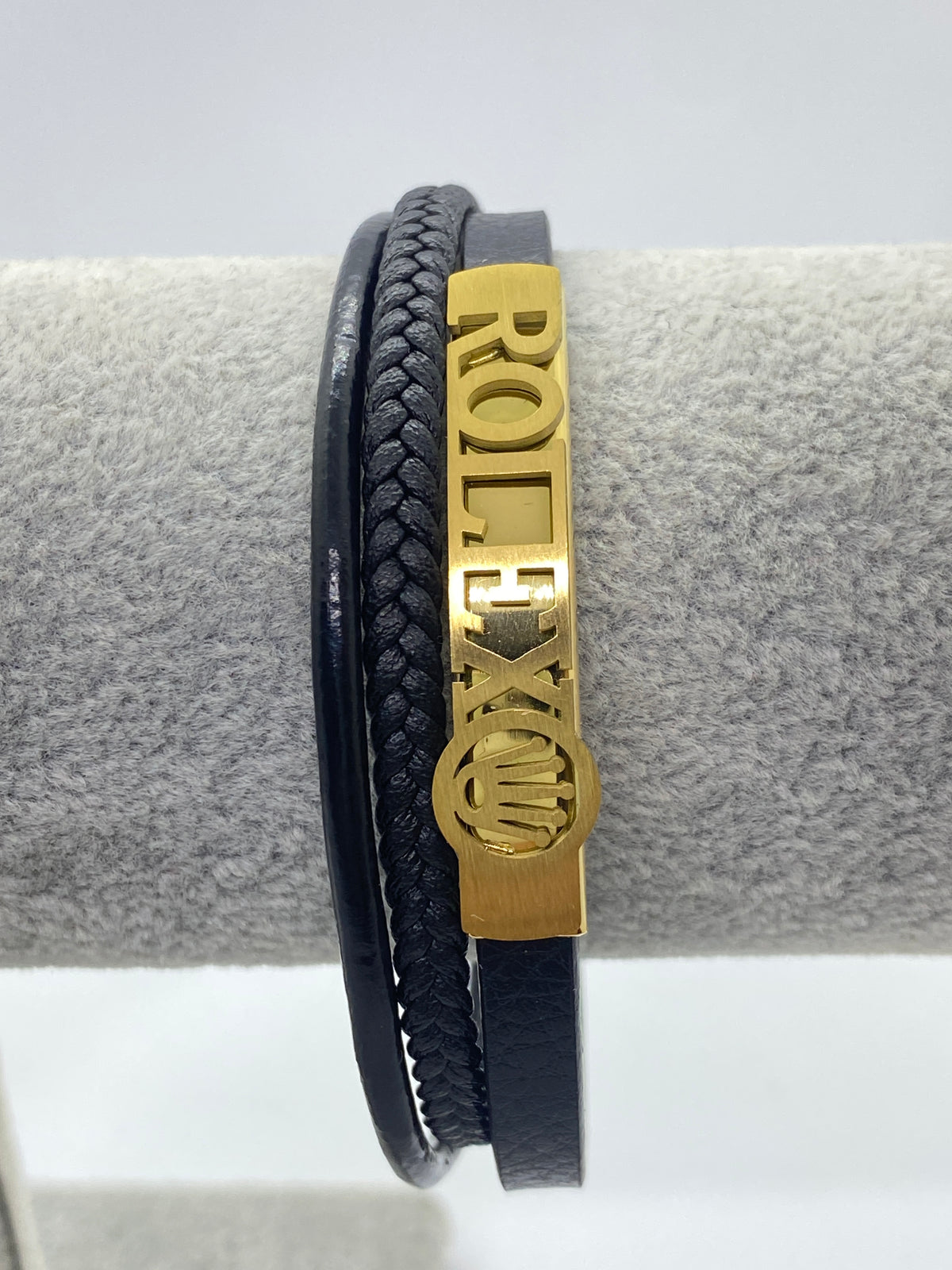 Vedere secundară Triple Leather Bracelet stil Bracelets