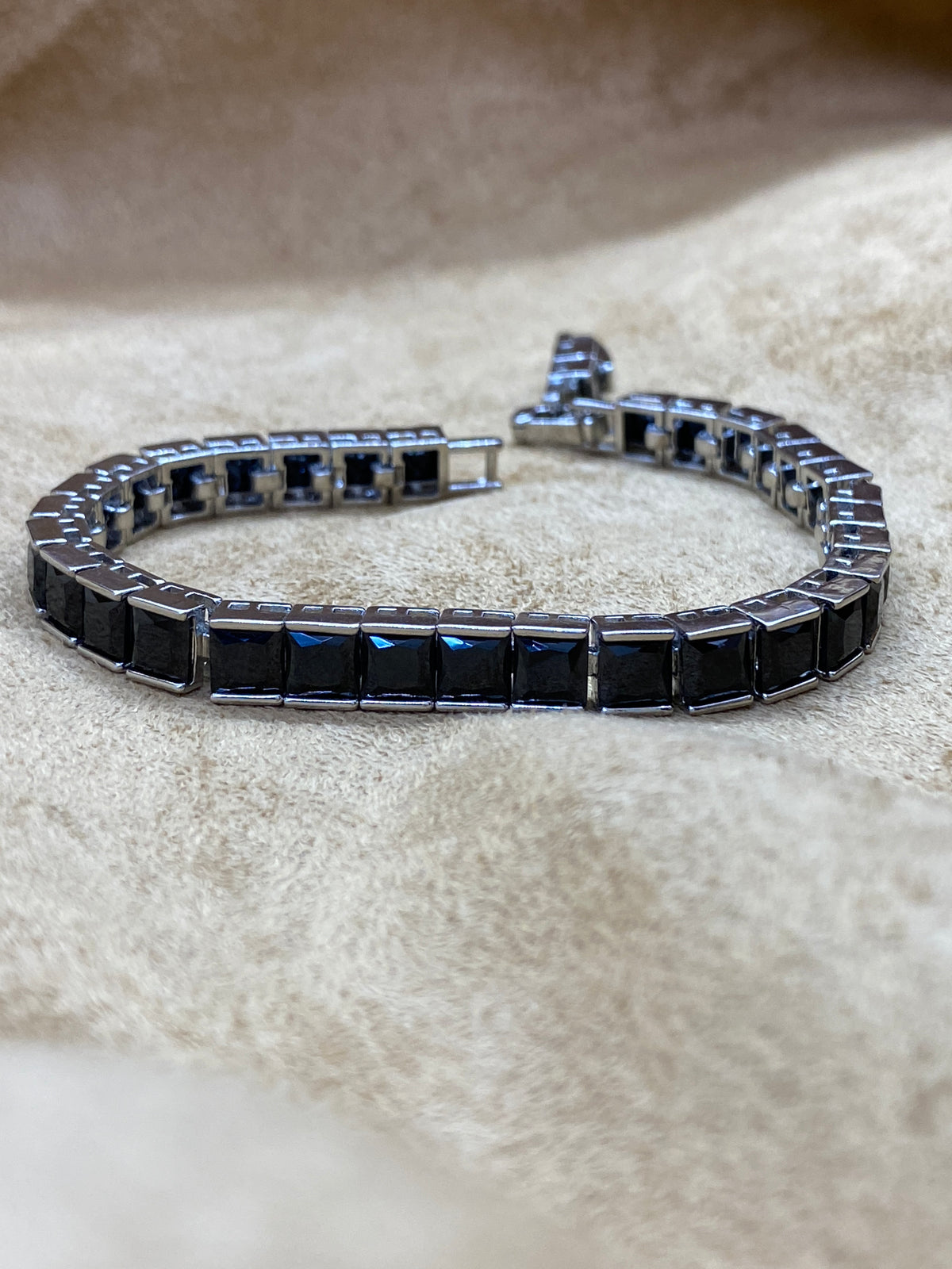 Vedere secundară Bratara Tennis Shadow Diamond stil Bracelets