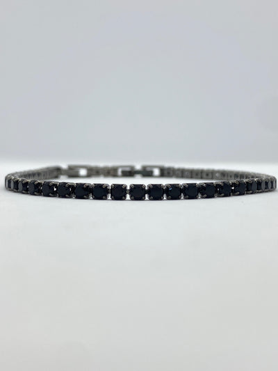Bratara Tennis Full Black - 1