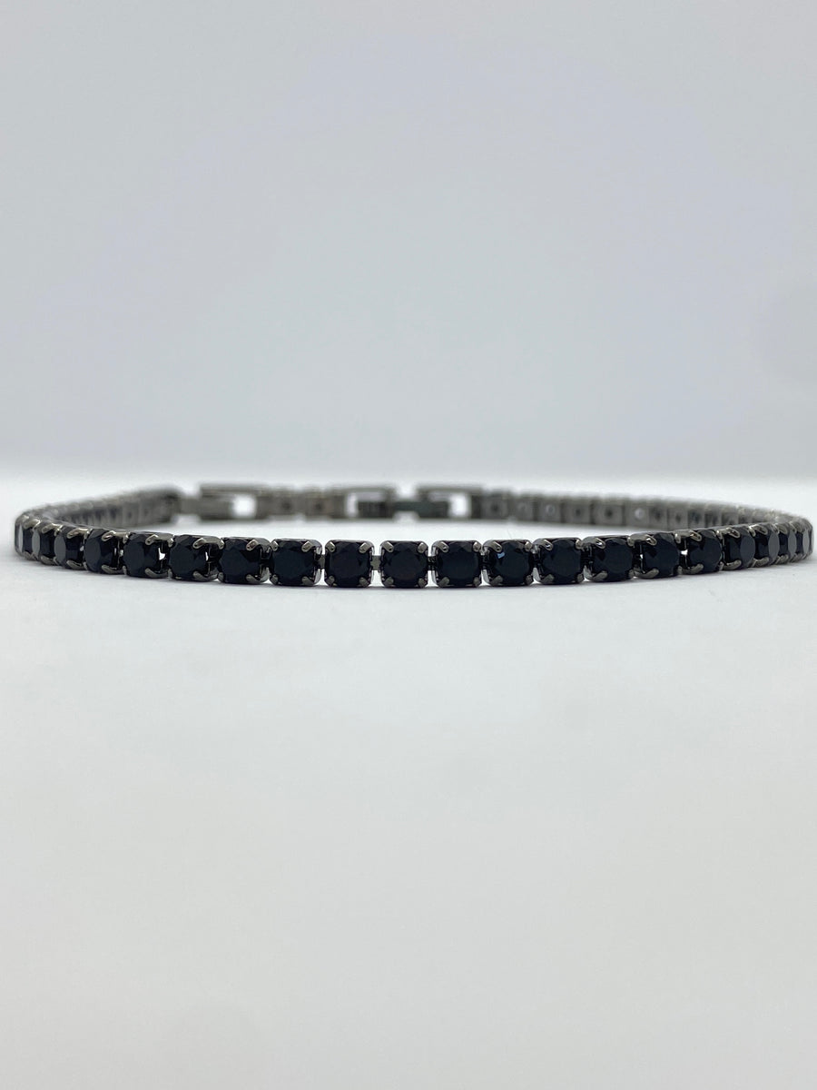 Bratara Tennis Full Black din Inox TotalModa