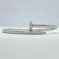 Bratara Nail Silver