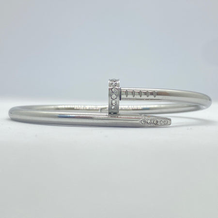 Bratara Nail Silver