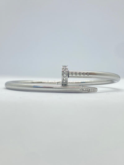 Bratara Nail Silver - 1