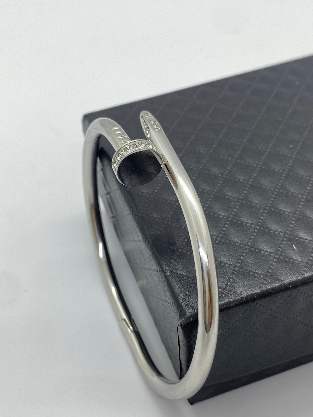 Bratara Nail Silver - 4