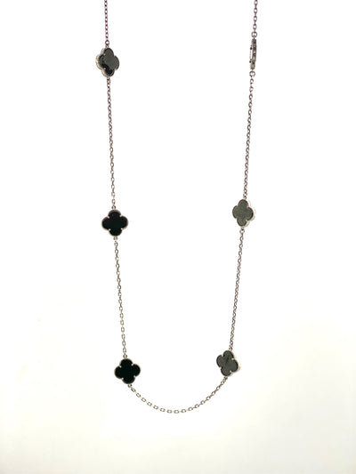 Colier Lucky Charm Black - 1