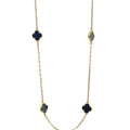 Colier Lucky Charm Gold Black