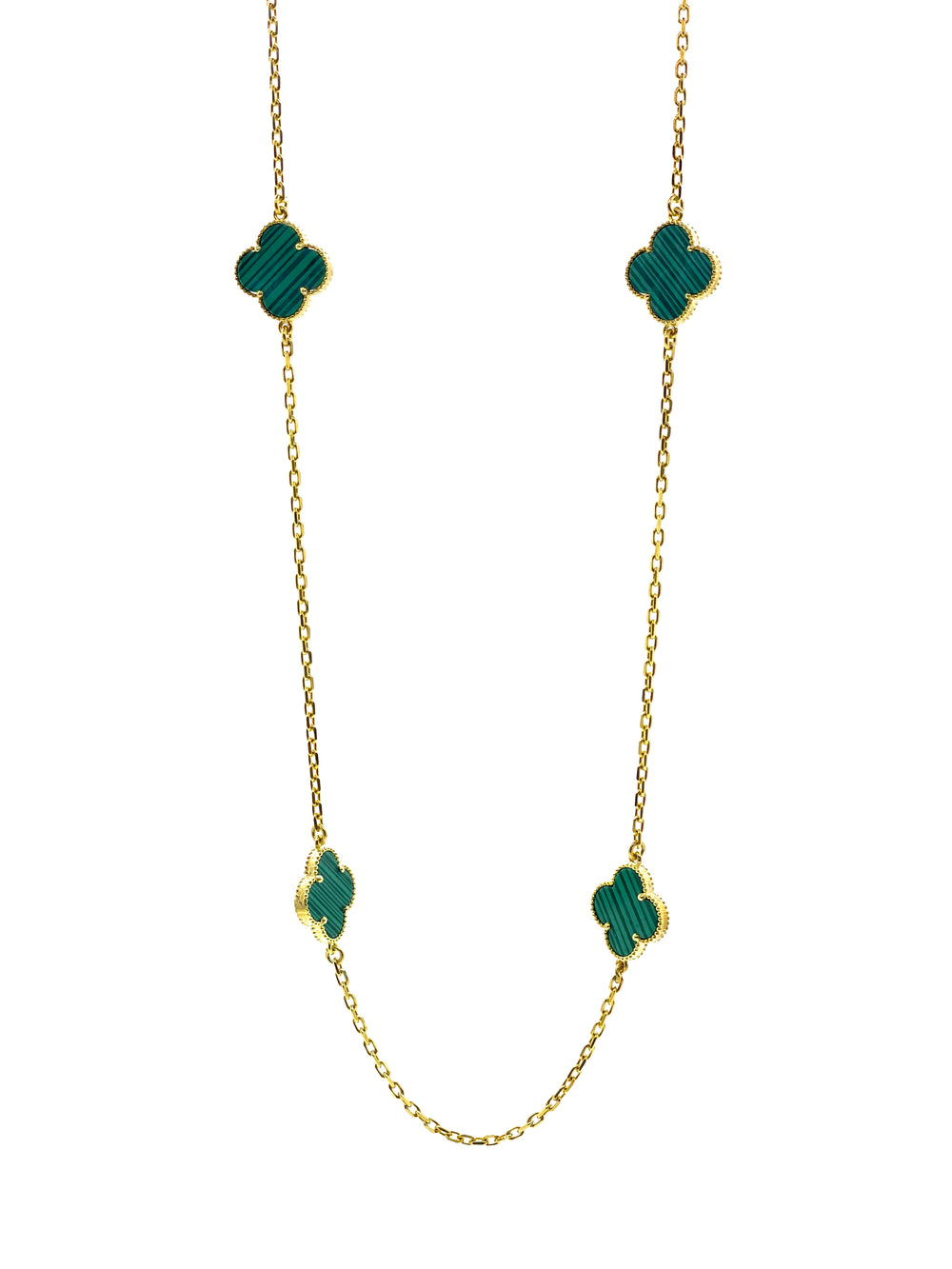 Colier Lucky Charm Green - 1