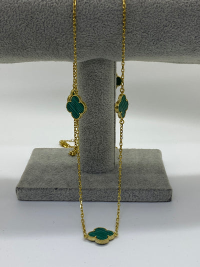 Colier Lucky Charm Green - 3