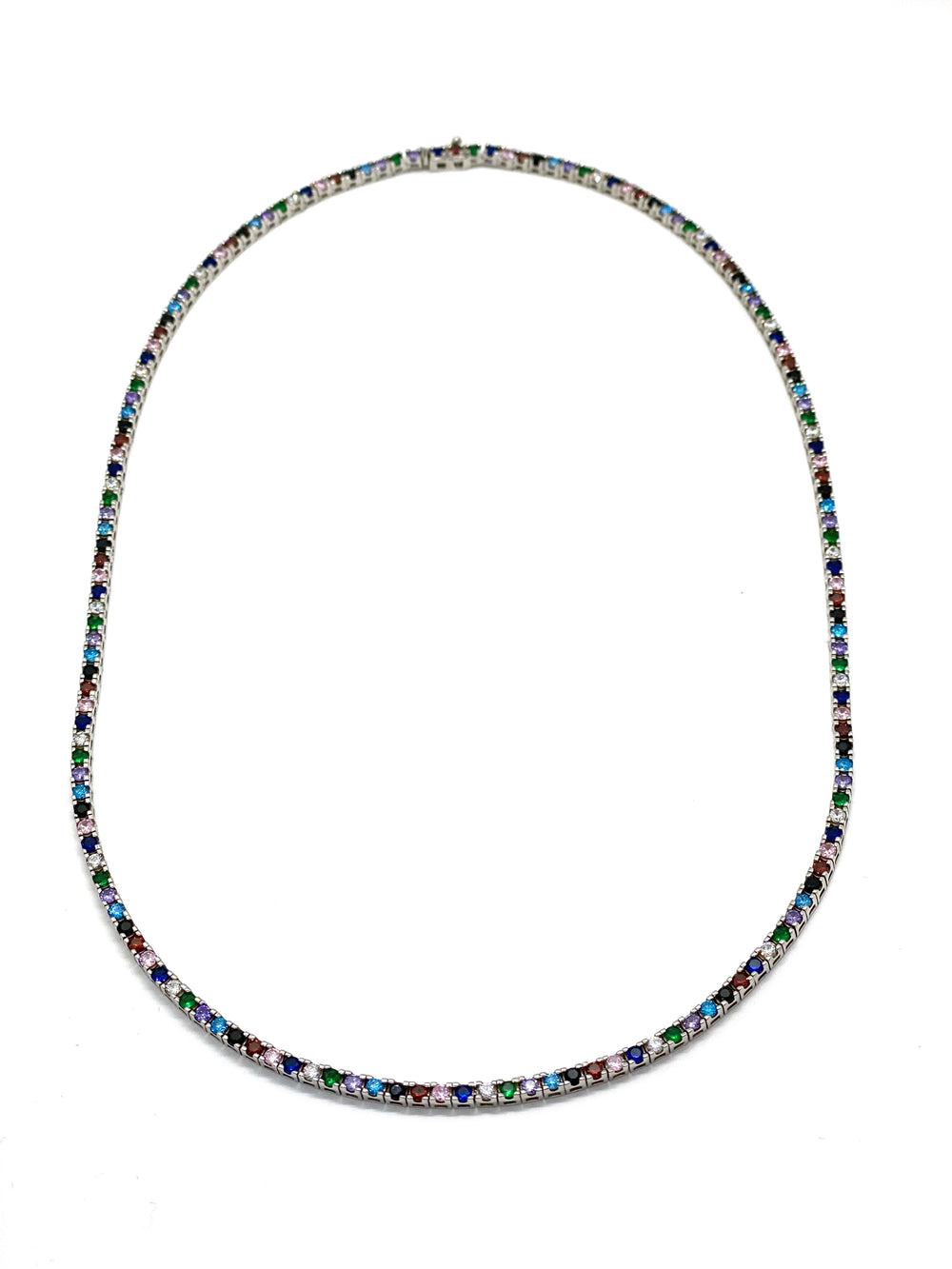 Colier Tennis Aurora Gem 3MM - 1