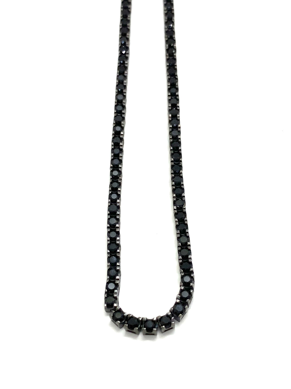 Colier Tennis 3 MM Black - 5