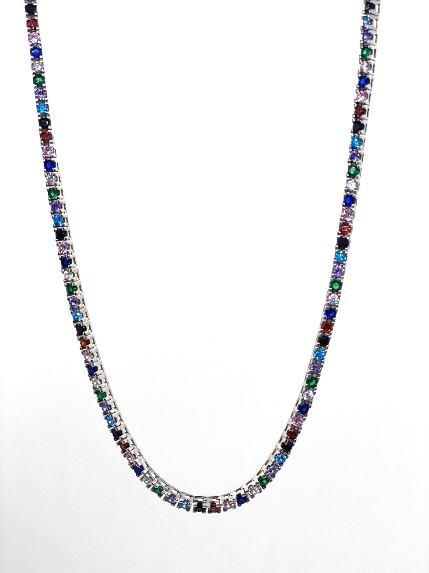 Colier Tennis Aurora Gem 3MM - poza 3