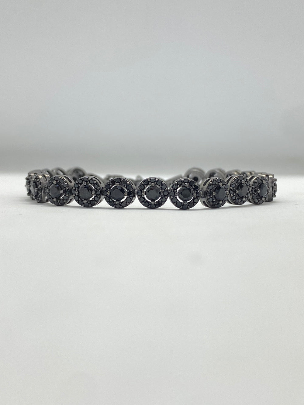 Brățară Damă din Argint 925 Angelic Black cu Zirconiu Negru - 1