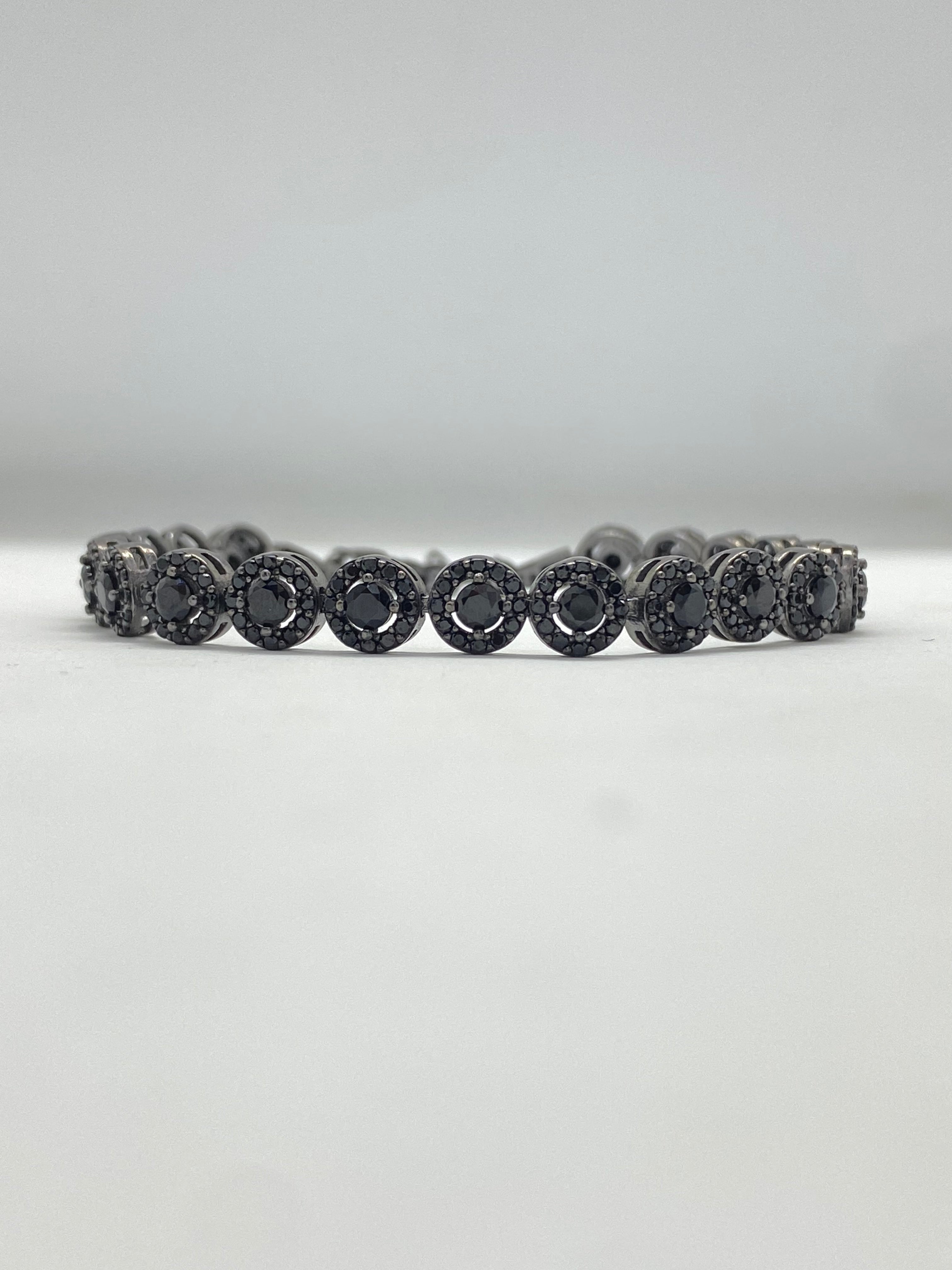 Brățară Damă din Argint 925 Angelic Black cu Zirconiu Negru din Argint 925 TotalModa