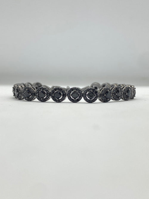 Brățară Damă din Argint 925 Angelic Black cu Zirconiu Negru din Argint 925 TotalModa
