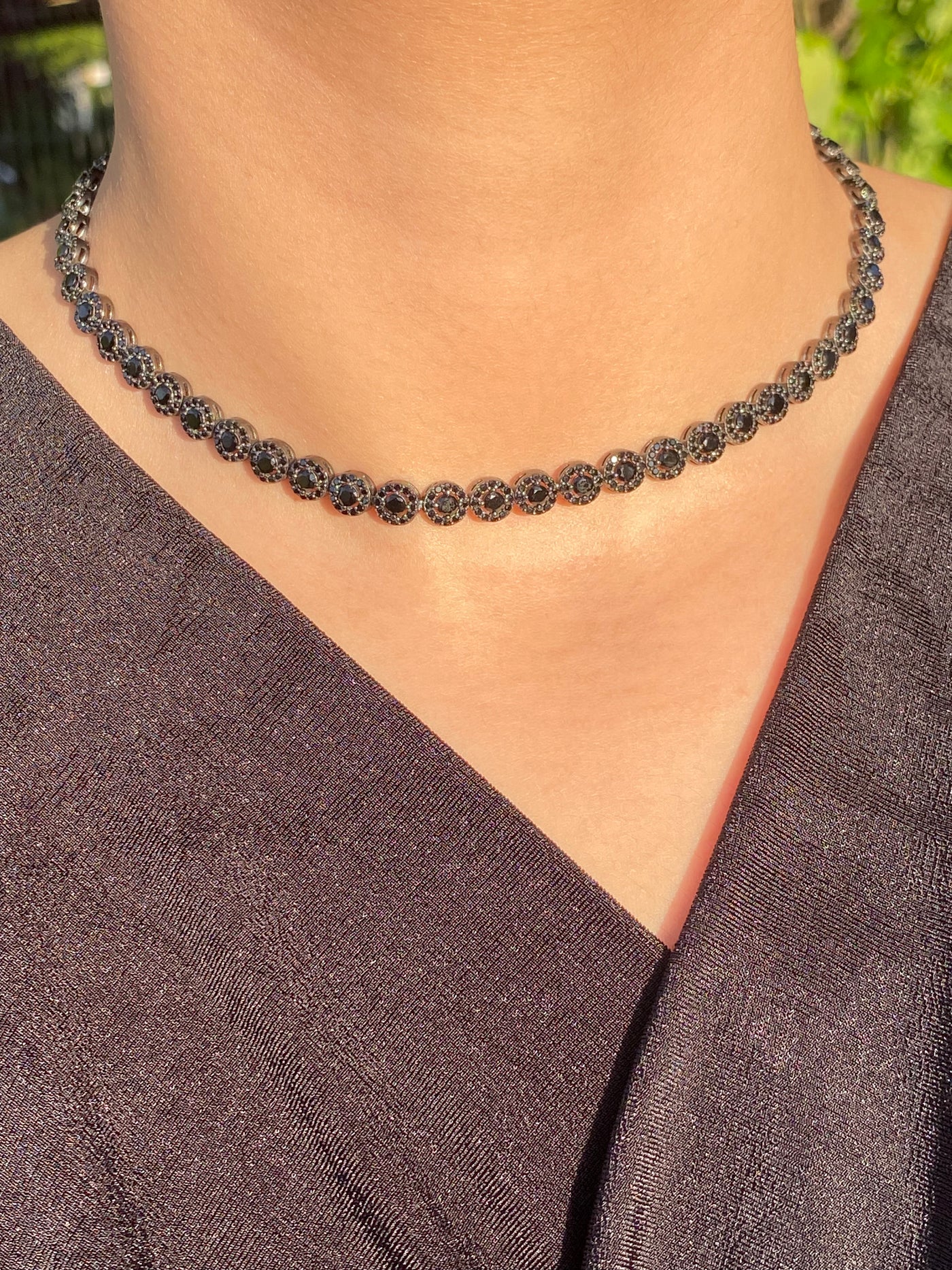 Colier Angelic din Argint 925 Black - poza 4