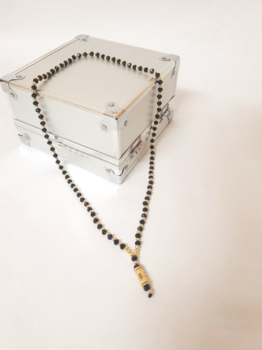 Lant Barbat  Stainless-Zirconium Bead Chain