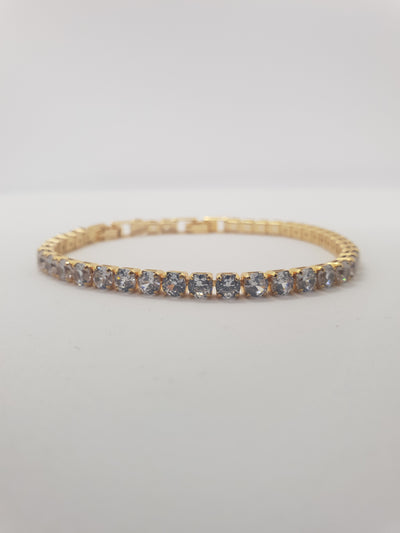 Bratara Tennis Clasic Gold - 1
