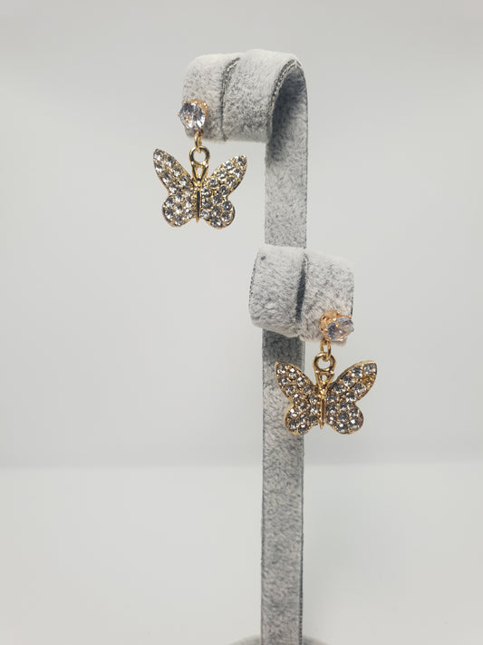 Cercei Gold Butterflies
