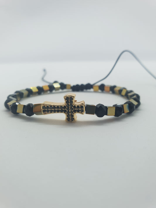 Bratara Universala Zirconium Cross