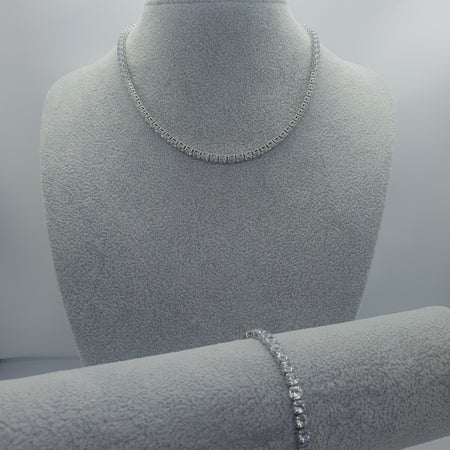 Set Tennis Clasic Silver