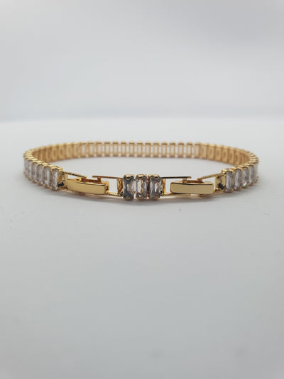 Brățară Tennis Gold Aurora Shine - 2