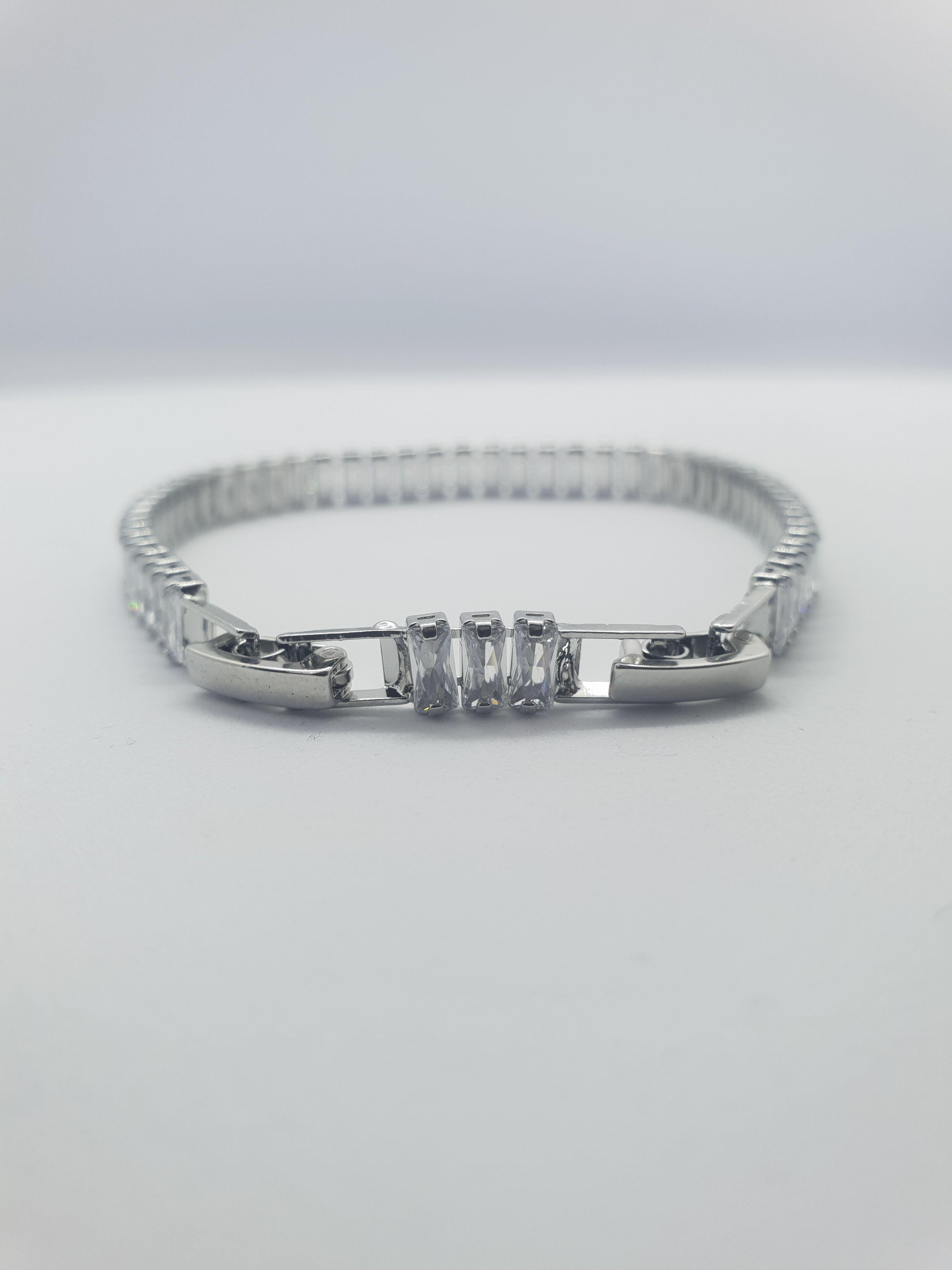Vedere secundară Bratara Tennis Silver Aurora Shine stil Bracelets