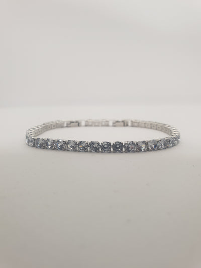 Bratara Tennis Clasic Silver - 1