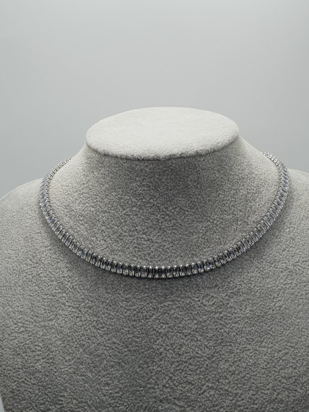 Colier Tennis Silver Aurora Shine - 3