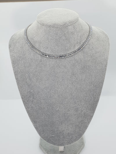 Colier Tennis Silver Aurora Shine - 2