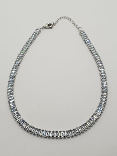 Colier Tennis Silver Aurora Shine - 4