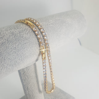 Colier Tennis Clasic Gold