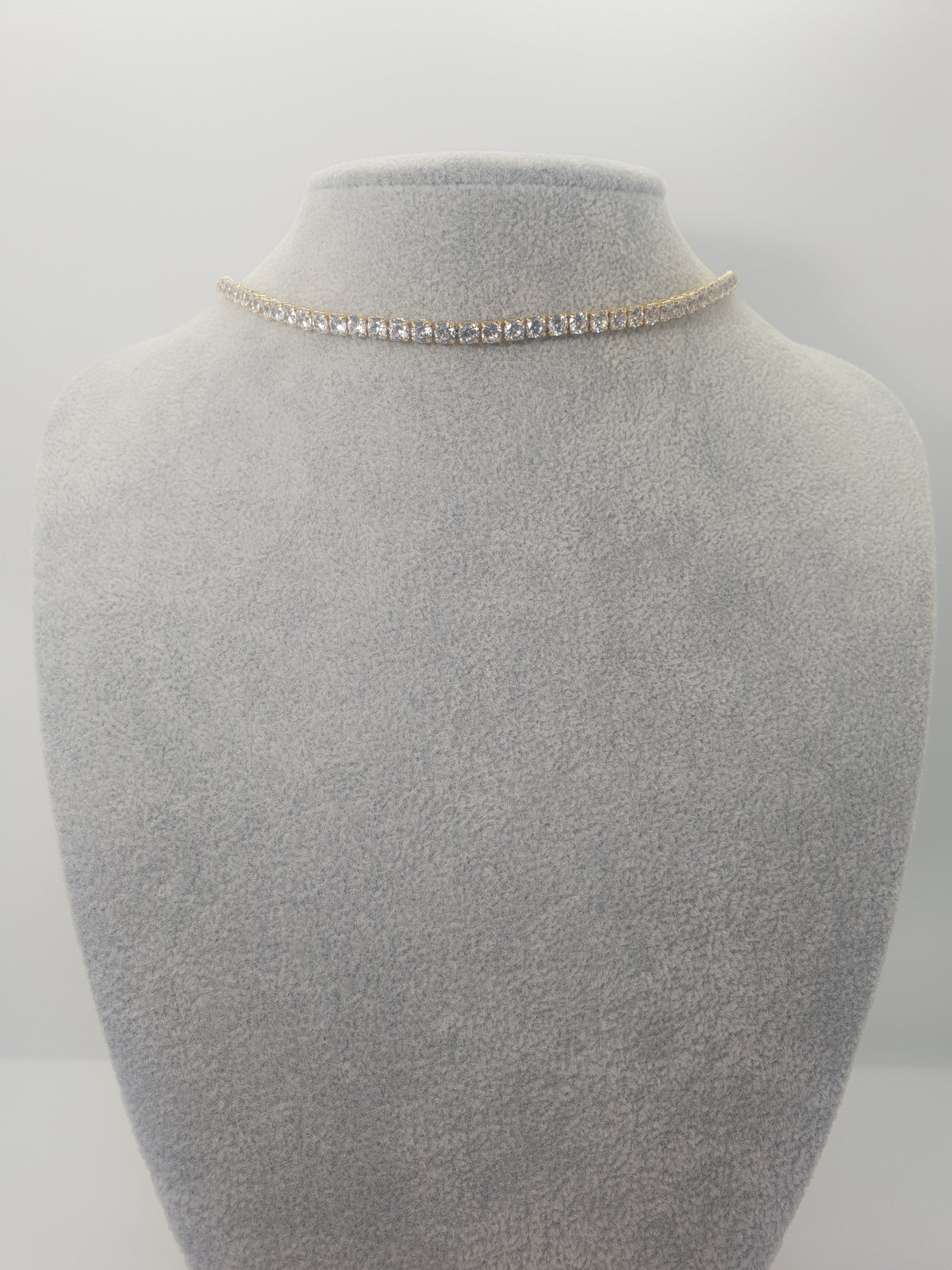 Vedere secundară Colier Tennis Calasic Gold stil Necklaces