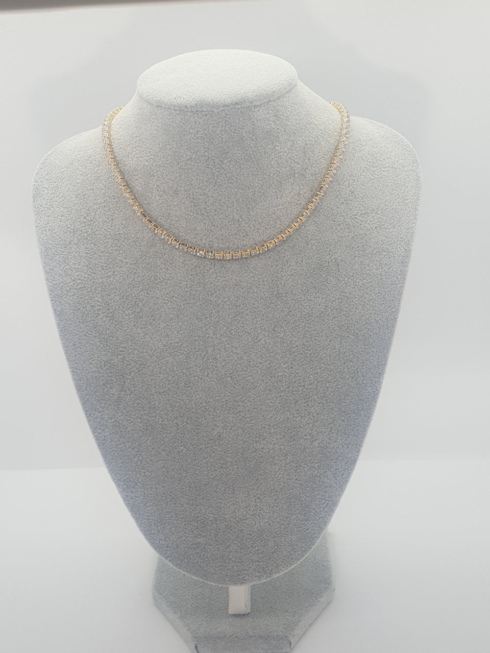 Colier Tennis Calasic Gold - 2