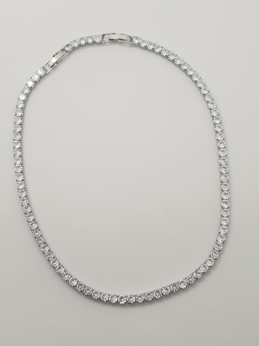 Colier Tennis Clasic Silver - 4