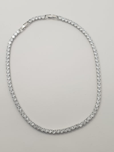 Colier Tennis Clasic Silver - 4