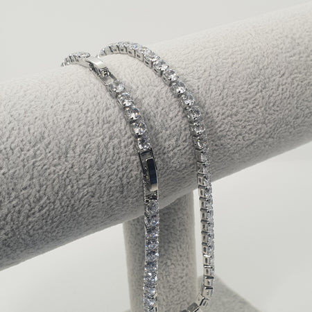 Colier Tennis Clasic Silver