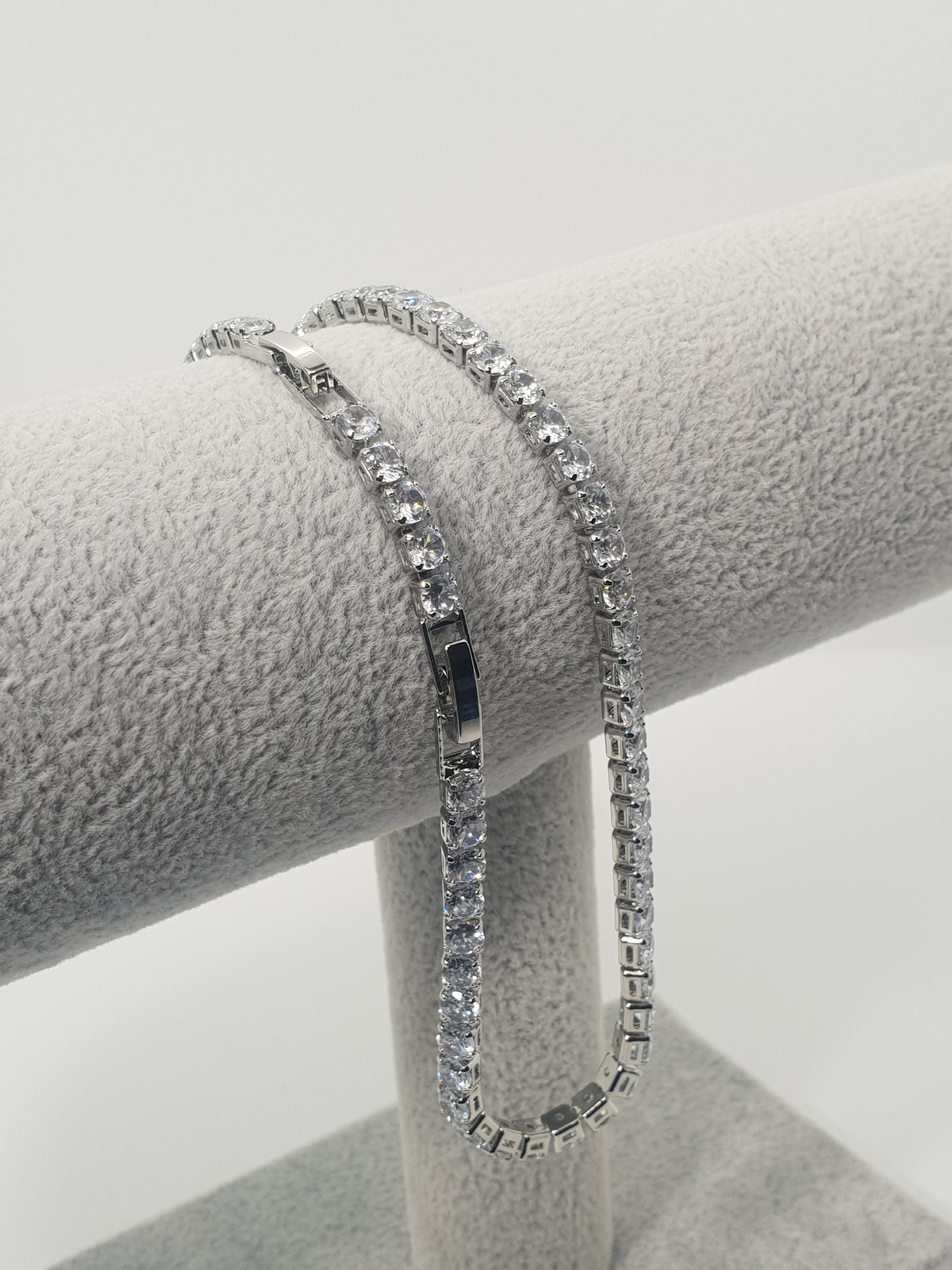 Colier Tennis Clasic Silver - poza 1