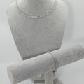 Set  Tennis Silver Aurora Shine